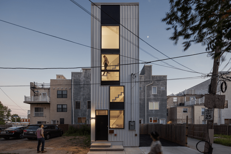 Casa Pequeña torre en Estados Unidos