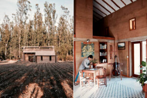 Casa Experimental de Tapial en Bolivia