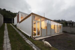 Casa rampa en Ecuador