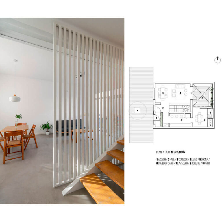 Planos de Intervención casa Matias