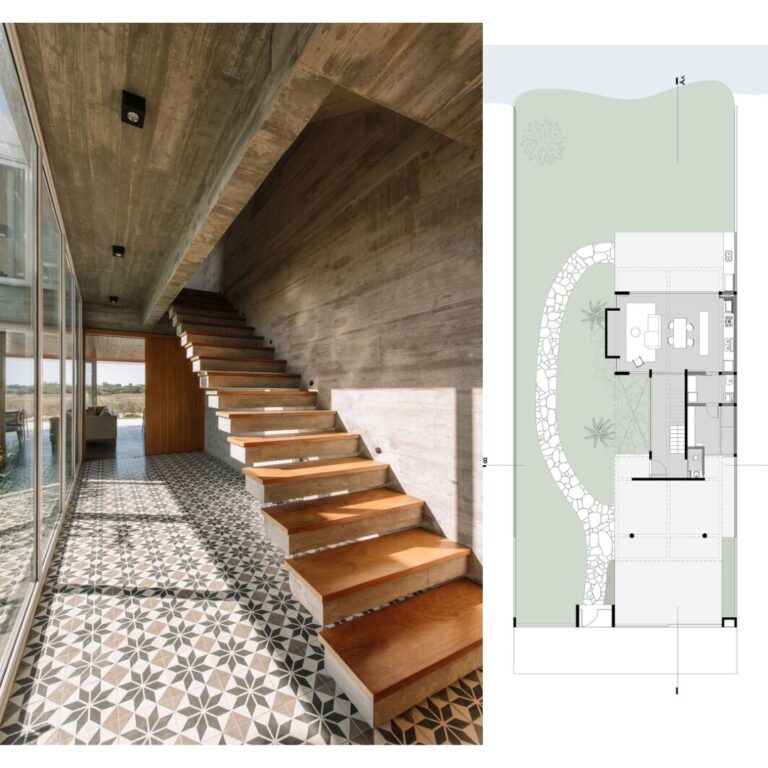 Planos de Casa na marina