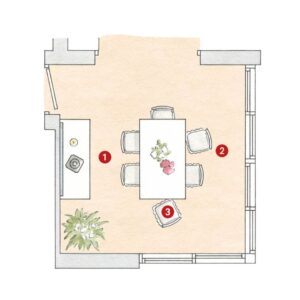 Dimensiones mínimas de un comedor: Normativa