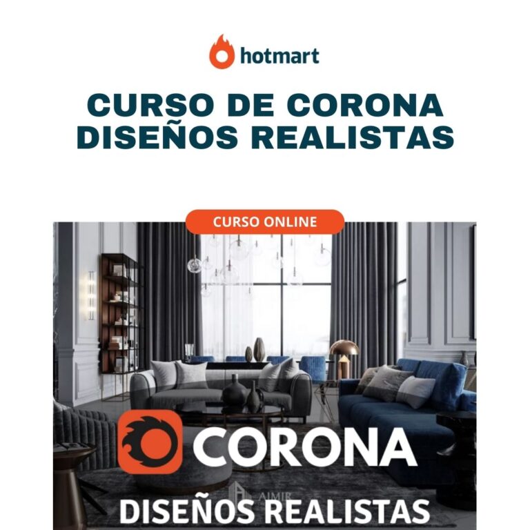 Aprende Corona Render: Diseños Realistas para Arquitectos y Diseñadores