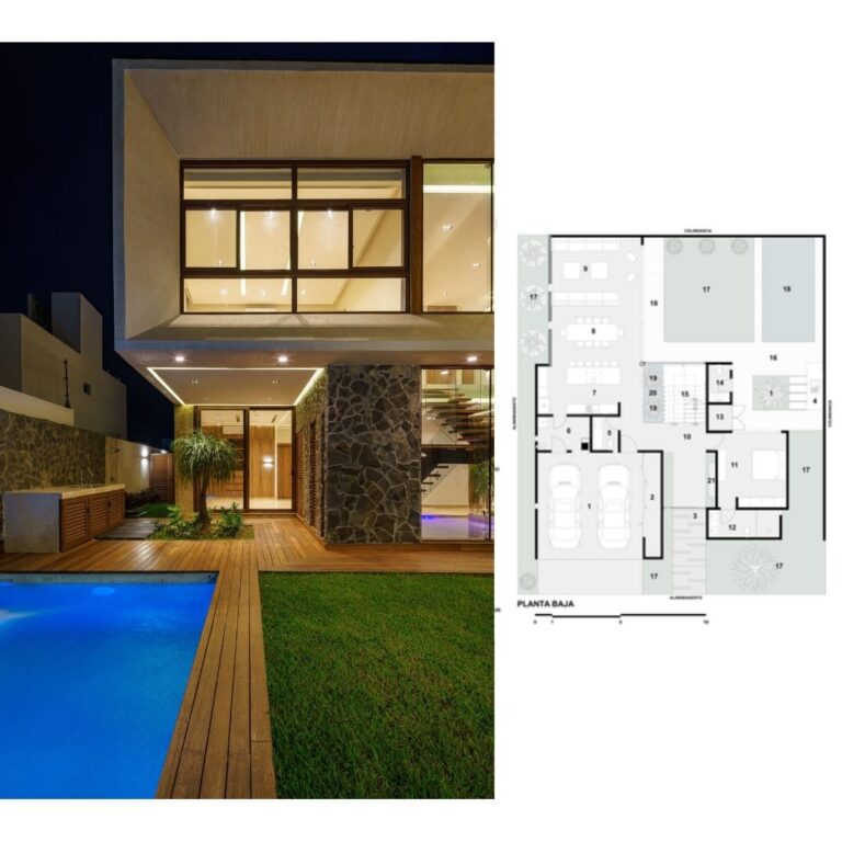 Planos de Casa Coral en Veracruz