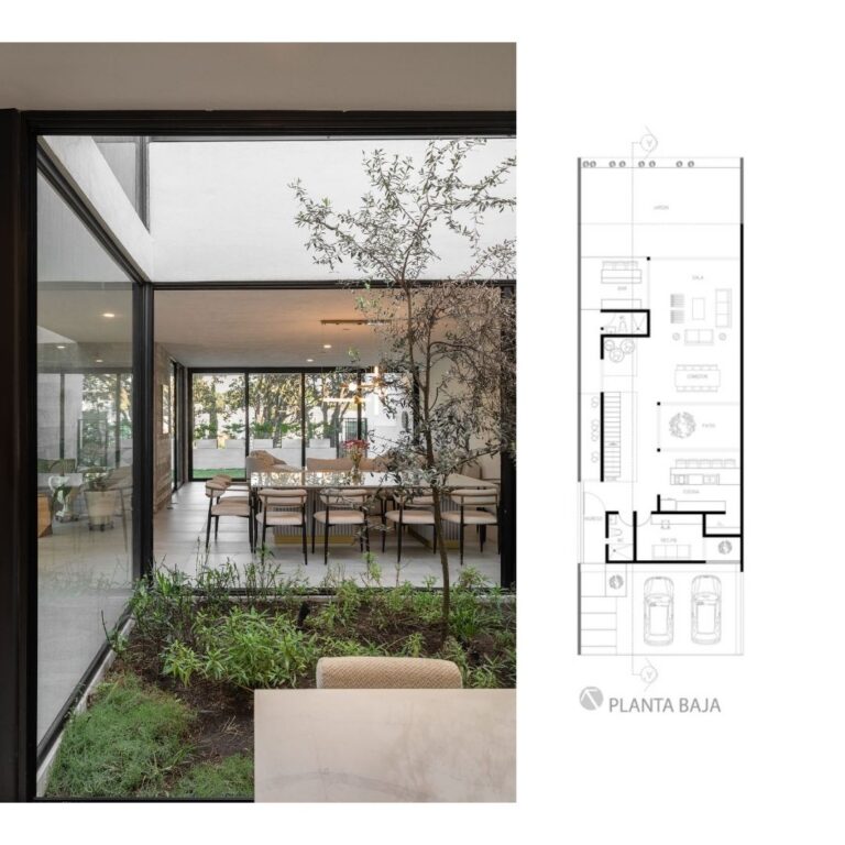 Planos de Casa entre arboles en Jalisco