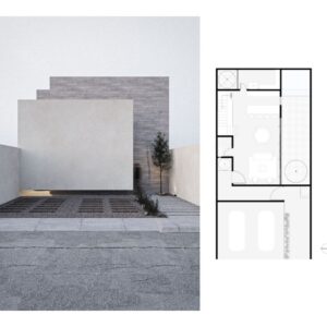 Planos de Casa Binomio en Durango