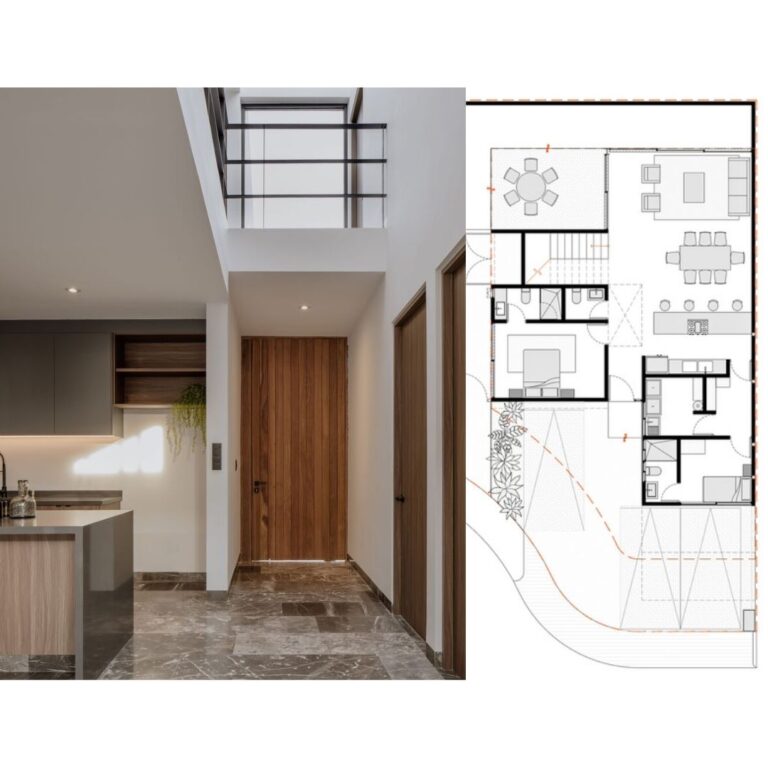 Planos Arquitectónicos, plantas, fachadas, cortes. Casa Juriquilla en Querétaro