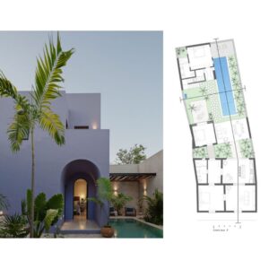Planos Arquitectónicos de Casa Pulpo en Yucatán