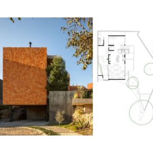 Planos Arquitectónicos, plantas, cortes y fachadas de Casa TOMM en Guanajuato