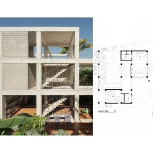 Planos Arquitectónicos de Holtel NICO Sayulita en Jalisco