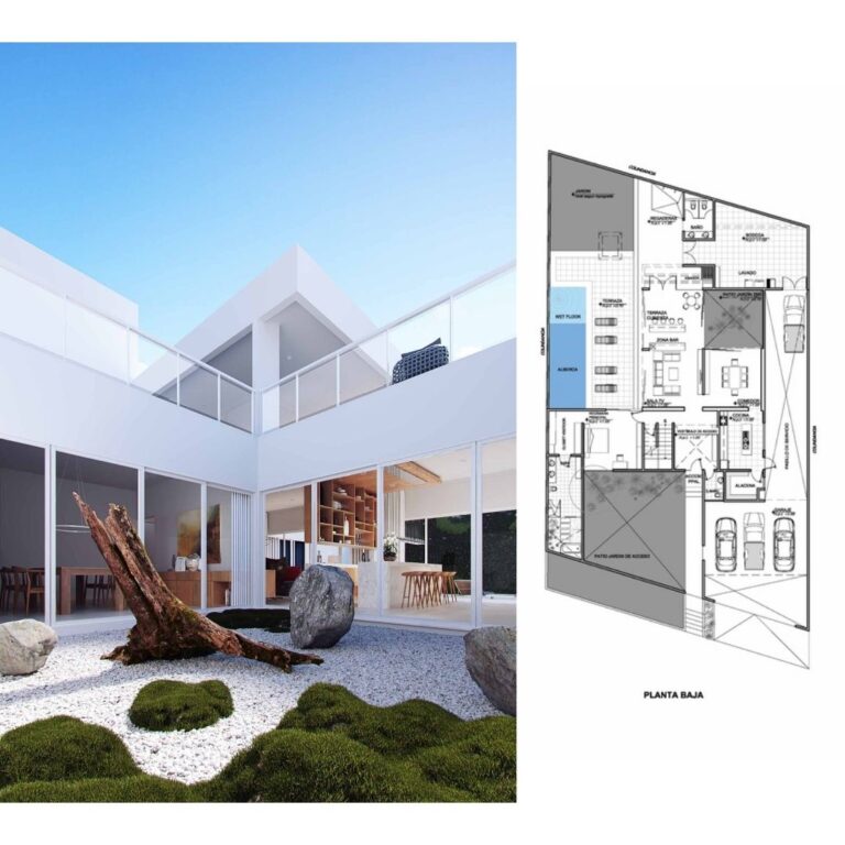 Planos Arquitectónicos de Residencia EF en Campeche