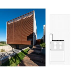 Planos Arquitectonicos. plantas, cortes, fachadas, bocetos. Casa Box en Brasil