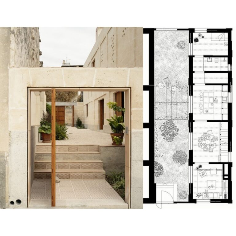 Planos Arquitectónicos. Plantas, cortes, fachadas. Casa Guillem y Cati’s en España