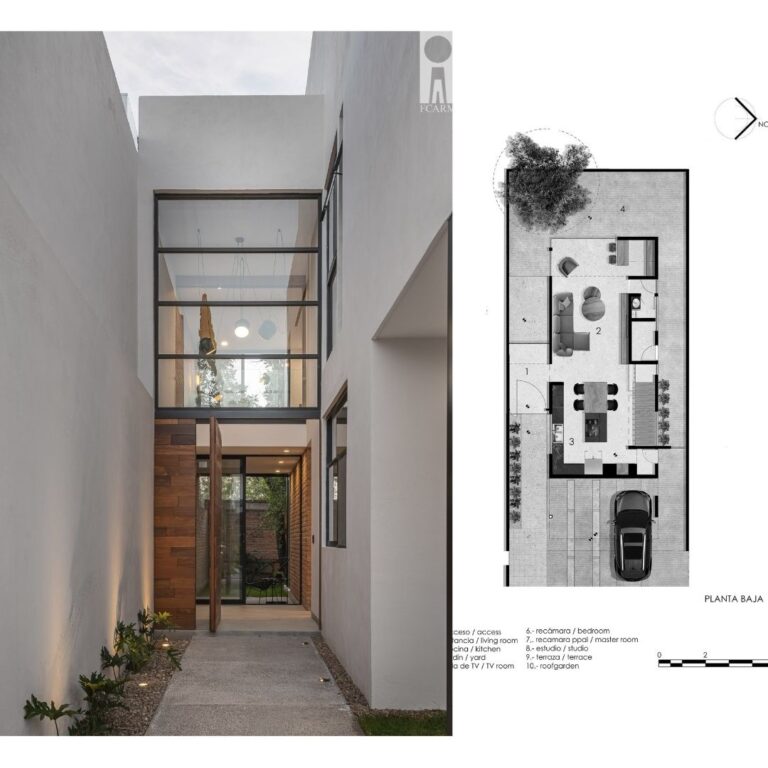 Casa Nogal en Aguascalientes por 11:11 arquitectos