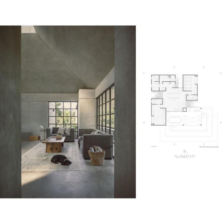 Planos de Casa El Aguacate en Nuevo León por Práctica Arquitectura (1)