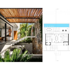Planos de Casa Z en Guerrero: Plantas, Fachadas y Cortes