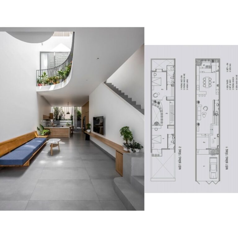 Planos de Salem House en Vietnam por Story Architecture