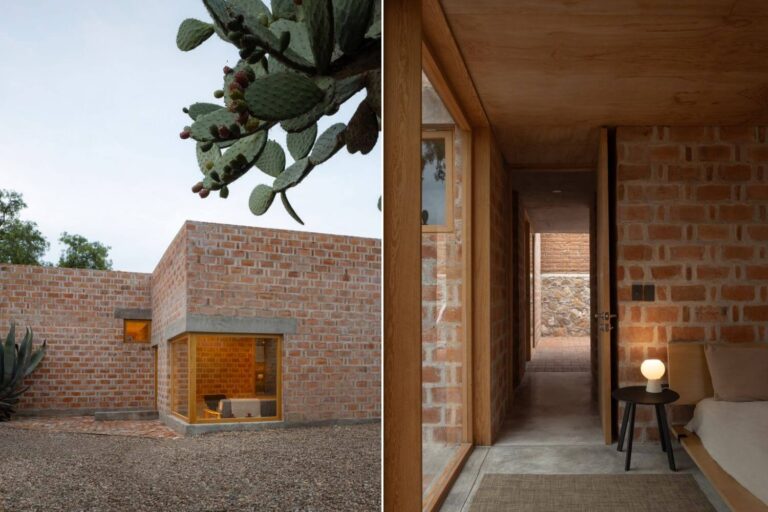 Casa Finlandia por Escobedo Soliz Studio: Diseño Contemplativo de Ladrillo en San Pedro de los Pozos