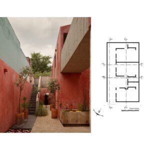 Planos de Casa Alicia: Alojamiento Contemporáneo en Chiapas