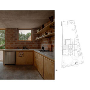Planos de Casa Finlandia por Escobedo Soliz Studio: Diseño Contemplativo de Ladrillo en San Pedro de los Pozos