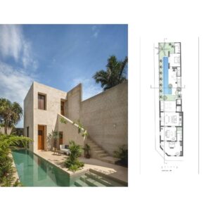 planos de Casa Goliana Mérida: Restauración y Diseño Tropical por Workshop