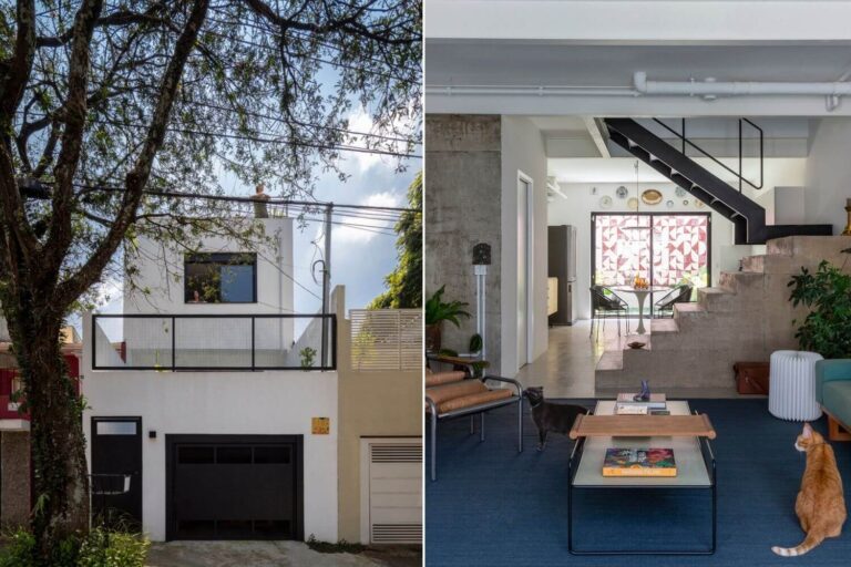 Casa de Marcos y de Júlia por Goiva Arquitetura: Ampliación Vertical y Diseño de Rooftops en São Paulo
