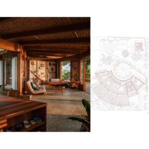 Casa da Figueira en Angra dos Reis: Plantas fachadas y Cortes