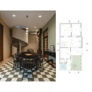 Planos de Casa del Sastre en Yucatán por Arq. Ana Maria Icaza Leyva