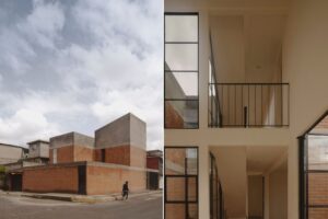 Casa Tiburón en Tláhuac: Arquitectura de Volúmenes y Ladrillo | TALC
