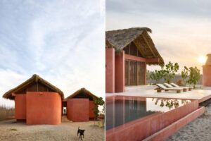 Casa Caimán en Oaxaca: Arquitectura Vernácula y Concreto Pigmentado