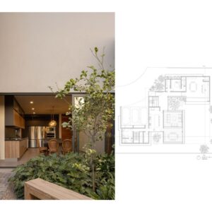 Planos Arquitectónicos. Planimetría de Casa Trigo en Querétaro por Heliana Arquitectura | Diseño Residencial y Calma