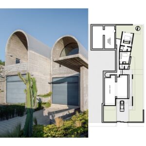 Planos Arquitectonicos. Planimetria. Planos de Casa Cielo: Interpretación contemporánea de la arquitectura oaxaqueña por NV/design architecture