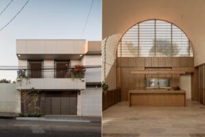 Casa A.Martínez: Arquitectura con Bóveda de Cañón en Michoacan por Taller Michoacán