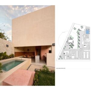 Planos de Casa Chukum CZ en Quintana Roo: Plantas, Fachadas y Cortes