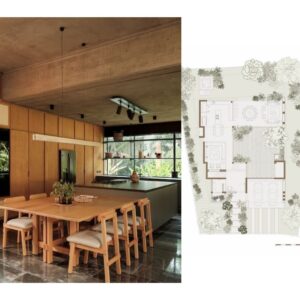 Planimetría de Casa Akina por Di Frenna Arquitectos en Colima
