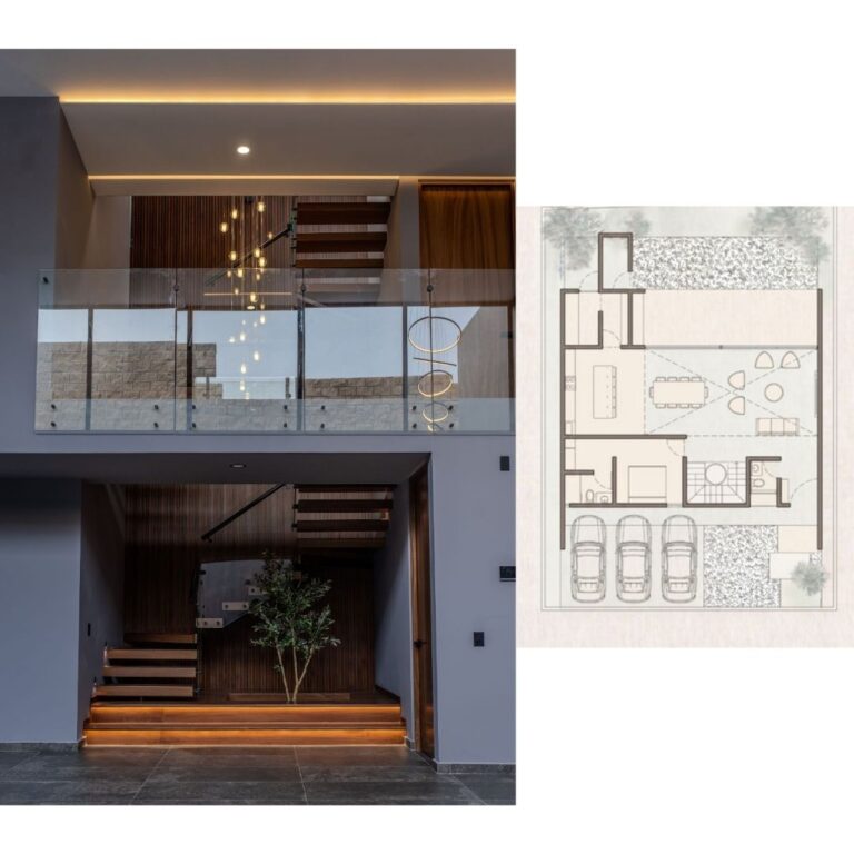Planimetría. Planos de Casa GT en Jalisco por VMV ARQUITECTOS