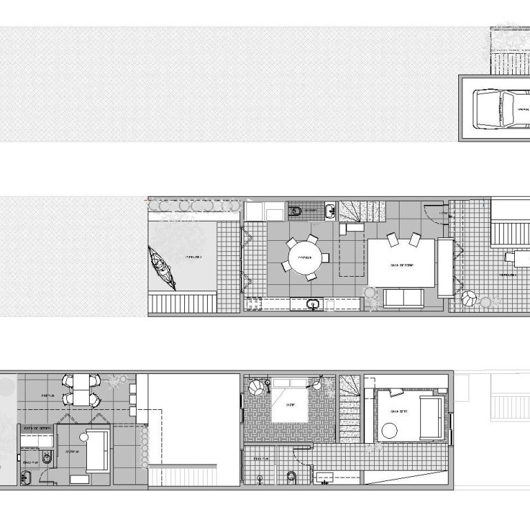 Casa Xilo en Brasil por Estúdio Minke - Plano Arquitectonico