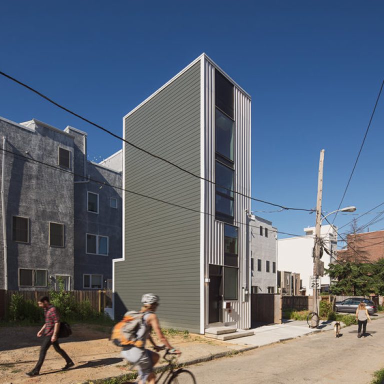 Casa Pequeña torre en Estados Unidos