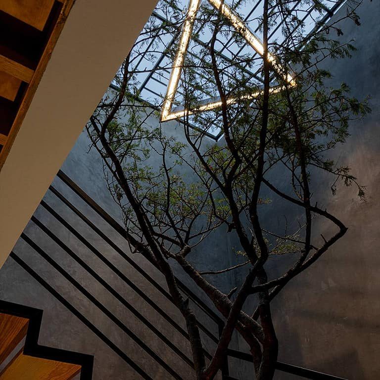 Casa Fénix en Puebla por H2_Arquitectura - Fotografía de arquitectura - El Arqui MX