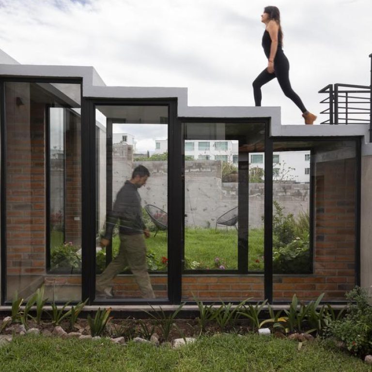 Casa en pendiente en Ecuador