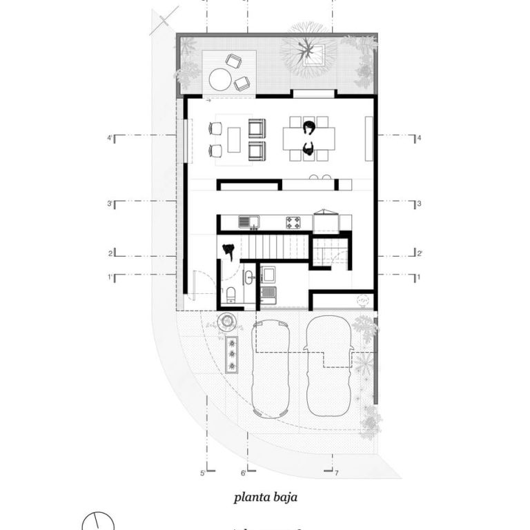 Arboreto 278 en Puebla por Taller | Eduardo Audirac - Plano Arquitectonico