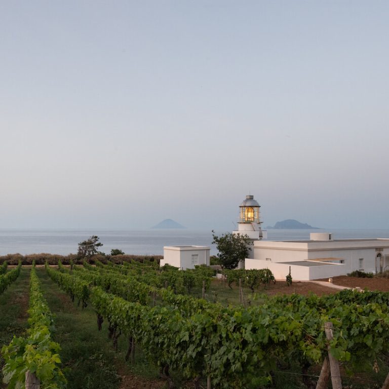 Capofaro lighthouse en Italia