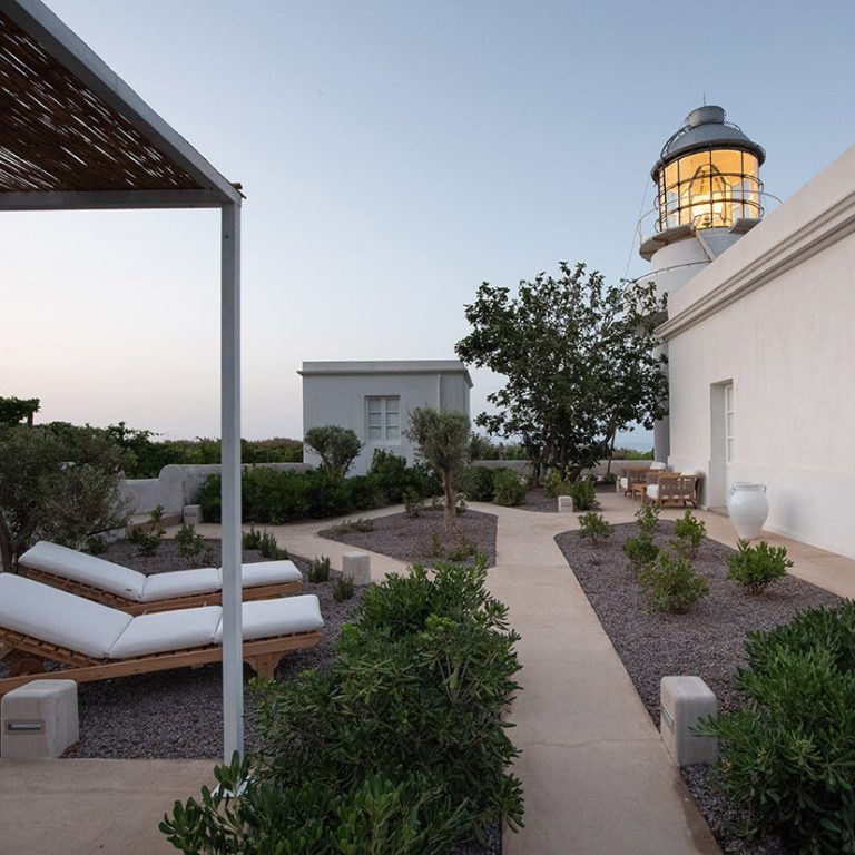 Capofaro lighthouse en Italia
