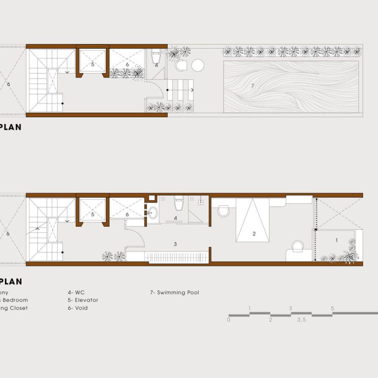 Casa 3.5 x 17 en Vietnam