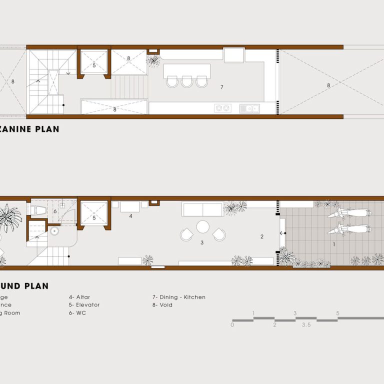Casa 3.5 x 17 en Vietnam