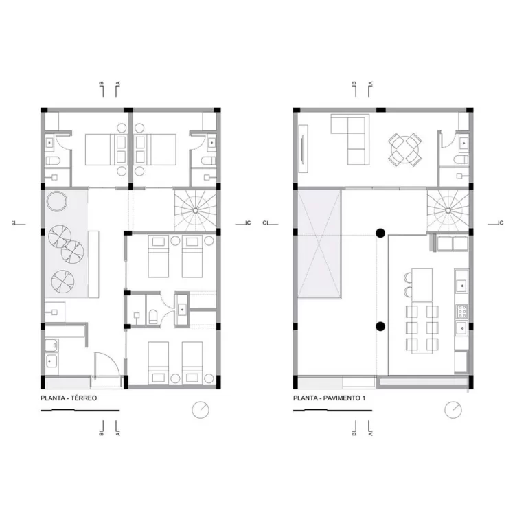 Planos de Casa Aguá