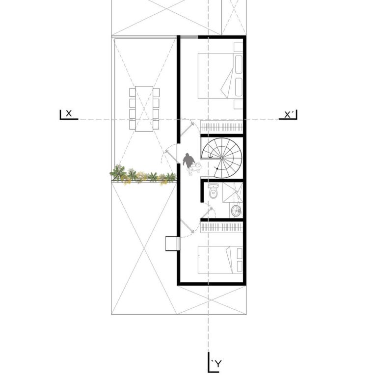 Casa Aguilas en Chiapas por Apaloosa Estudio de Arquitectura y Diseño - Plano Arquitectónico - El Arqui MX