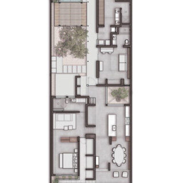 plano Arquitectónico, planta baja
