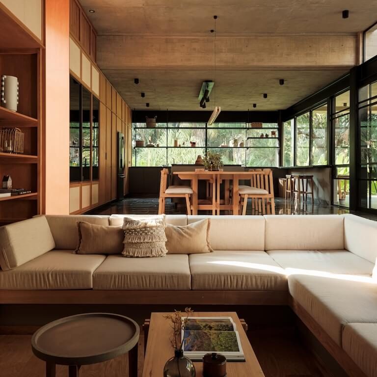 Espacio de Casa Akina por Di Frenna Arquitectos