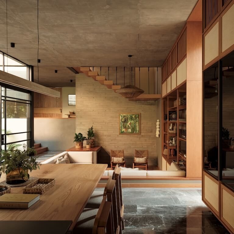 Vista exterior de Casa Akina por Di Frenna Arquitectos